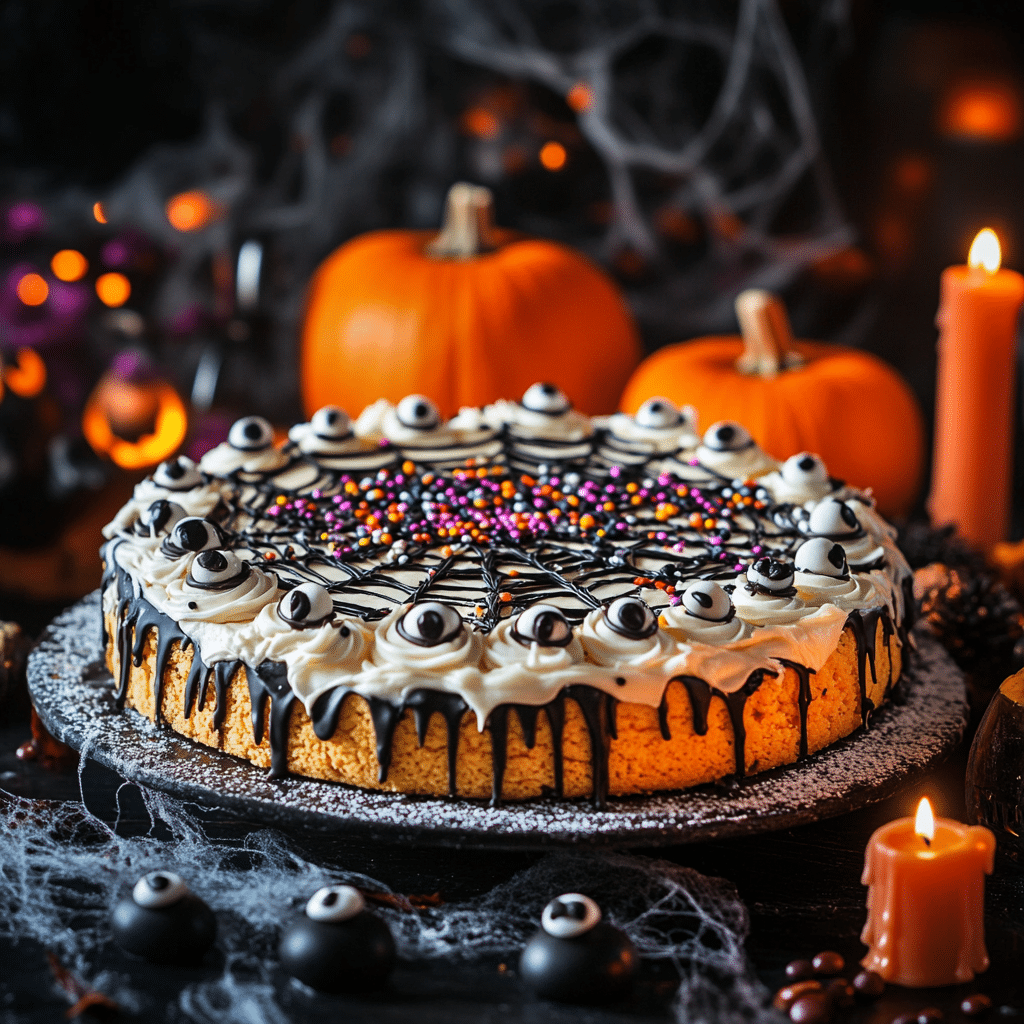 Halloween Cookie Cake