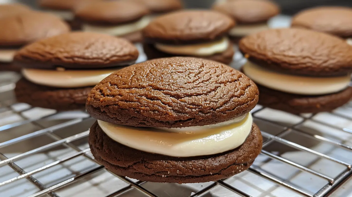 Gingerbread Whoopie Pies