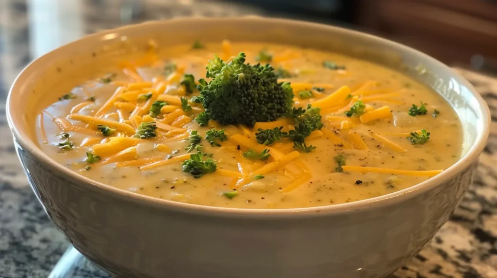 Broccoli Cheddar Soup