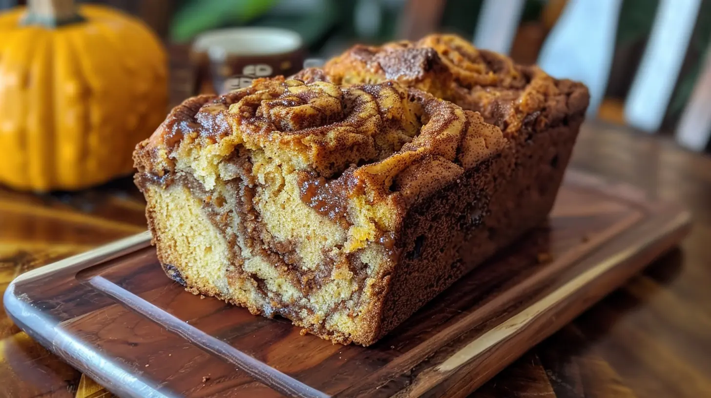 Mini Cinnamon Swirl Pumpkin Bread