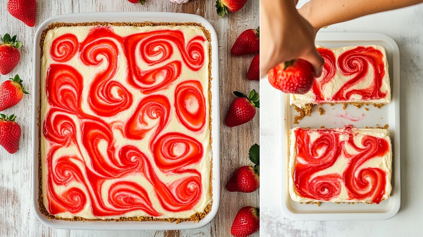 Strawberry Cheesecake Bars