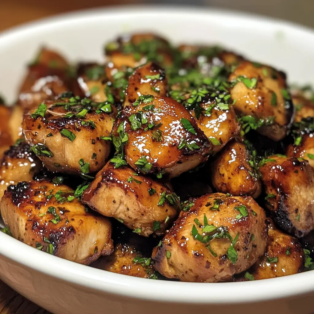 Honey Garlic Chicken Bites