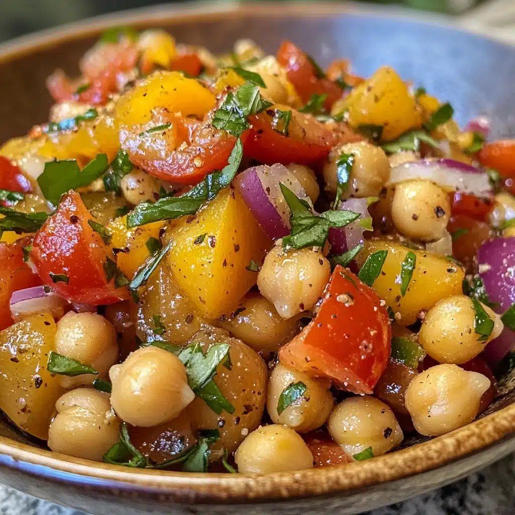 Mediterranean Chickpea Salad