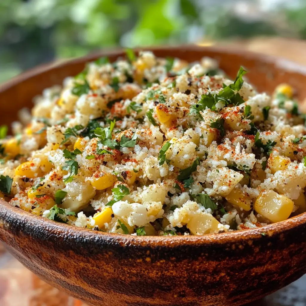 Mexican Street Corn Salad (Esquites)