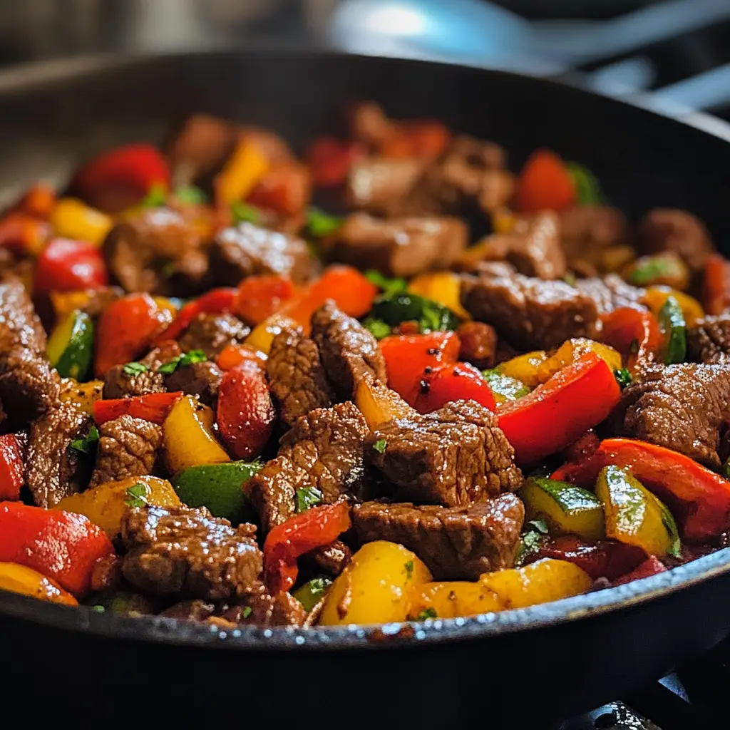 Beef and Vegetable Skillet