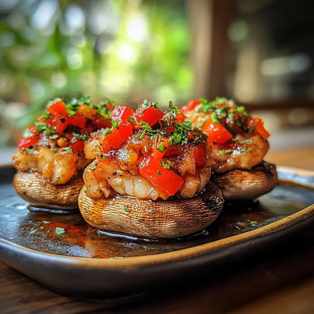 Crab Stuffed Mushrooms