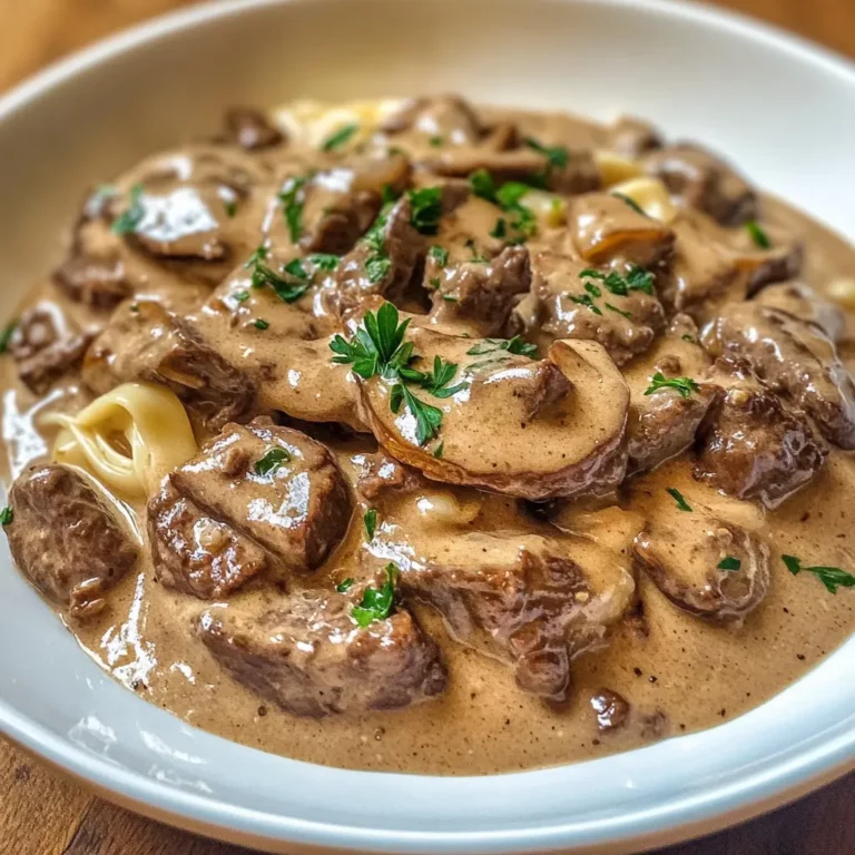 Beef Stroganoff