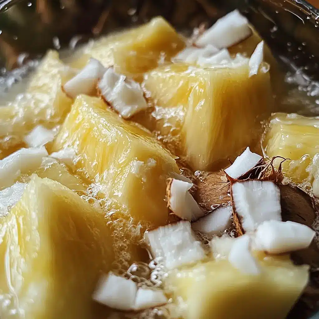 Pineapple Coconut Water Cooler