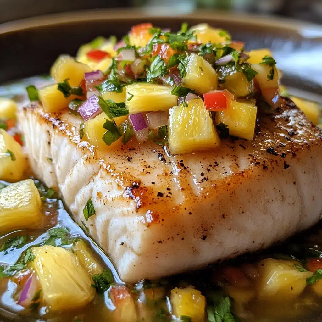 Mahi Mahi with Pineapple Salsa
