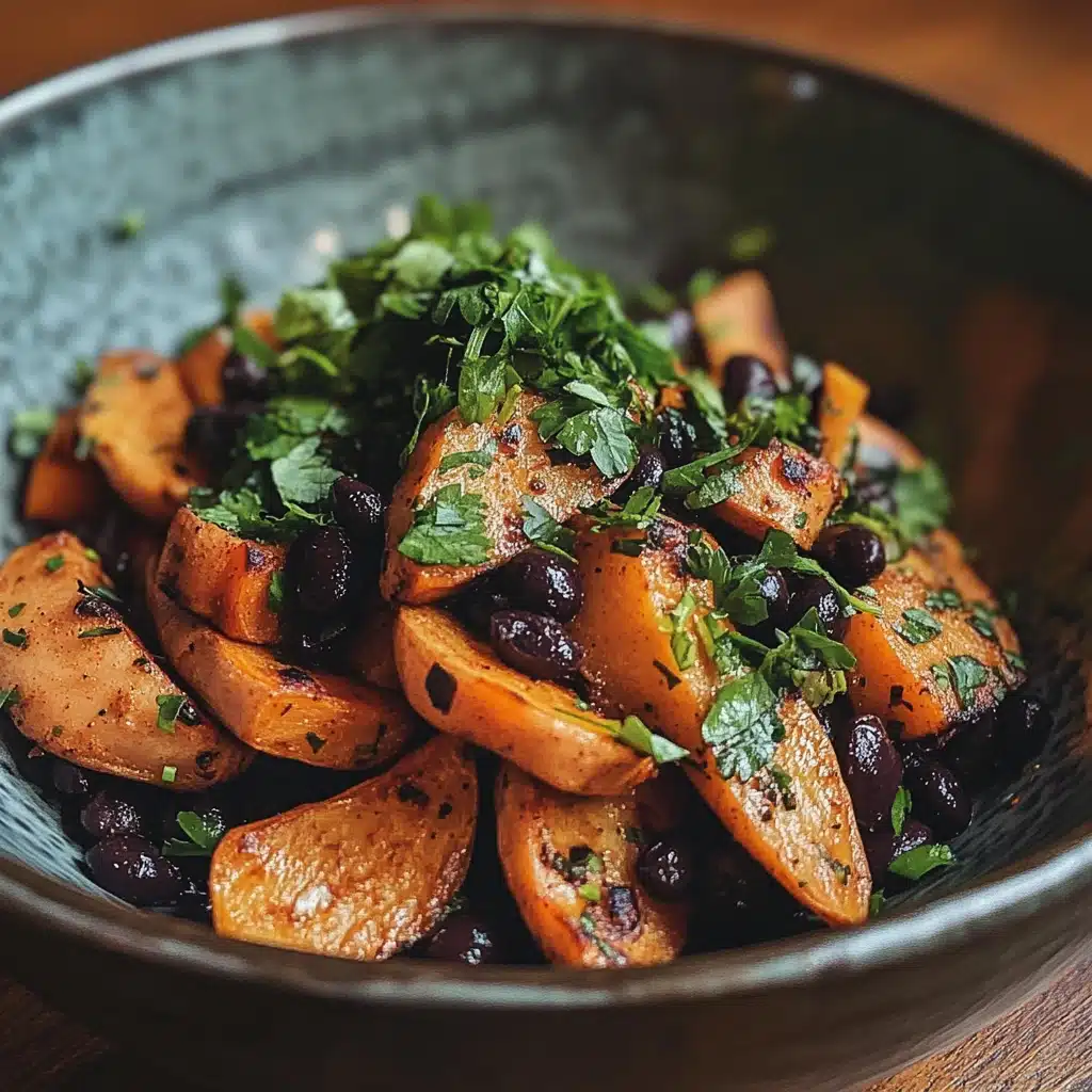 Sweet Potato and Black Bean Wraps