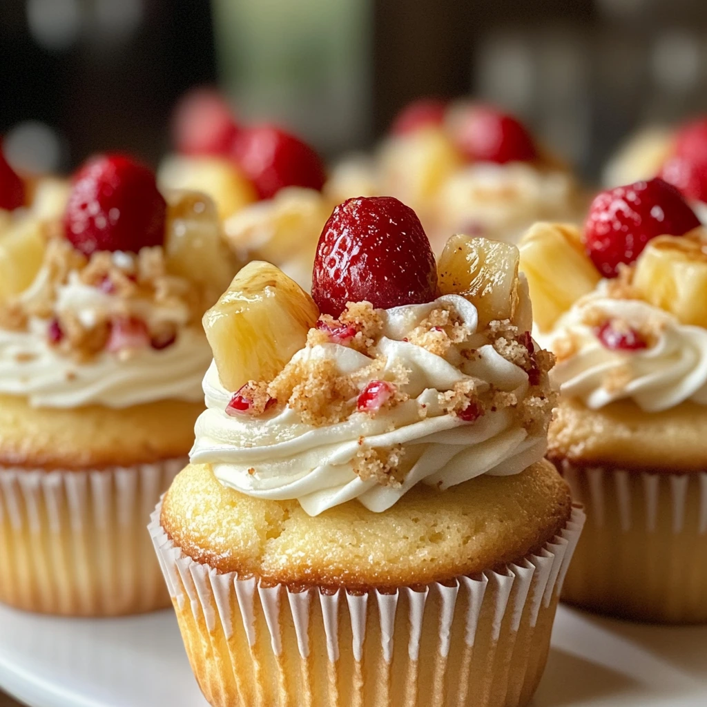 Pina Colada Cupcakes