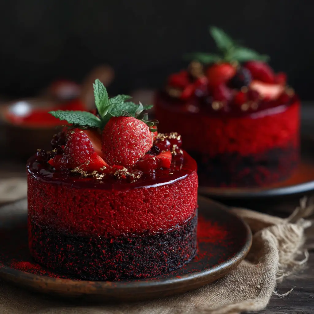 Black Velvet Cakes