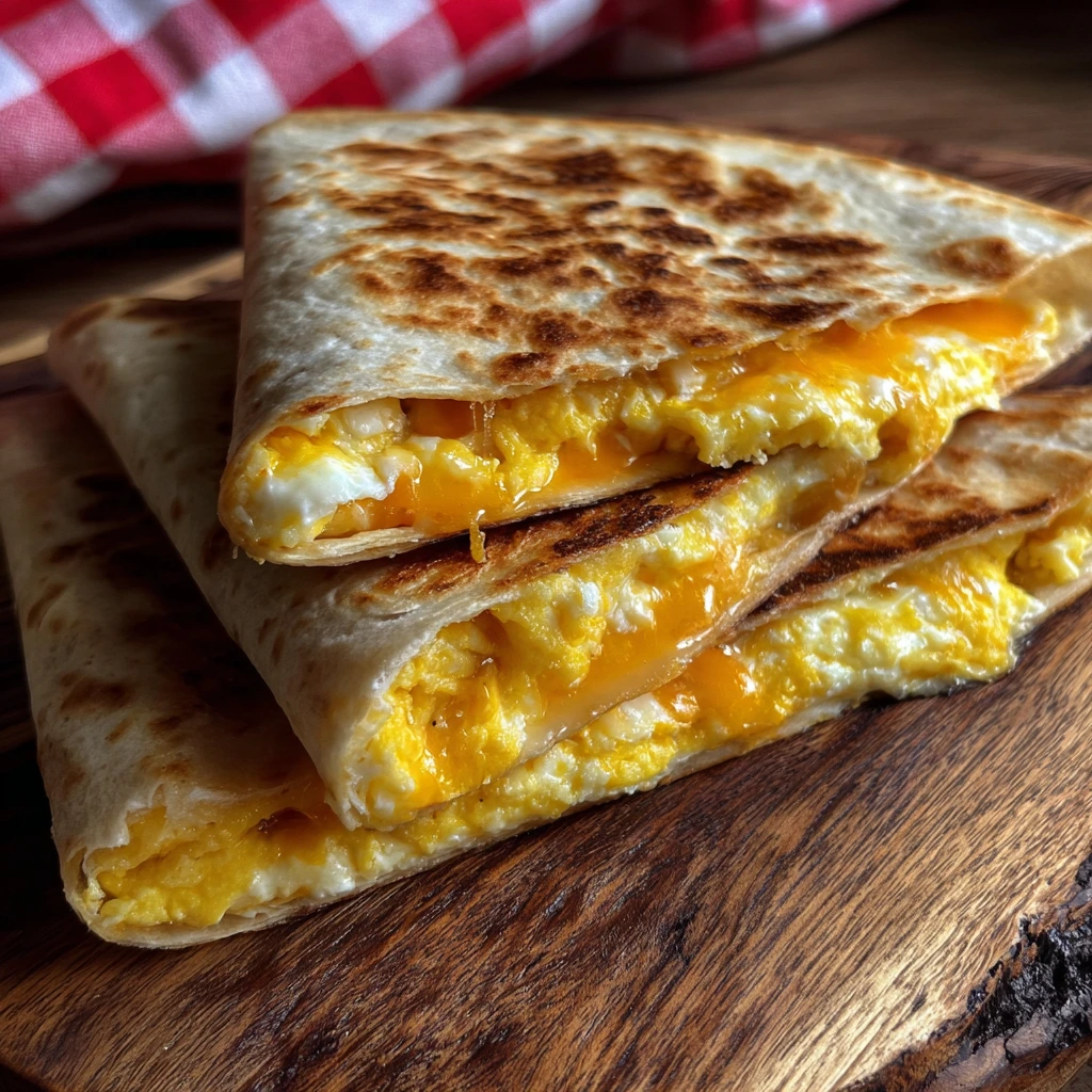 Egg and Cheese Quesadillas
