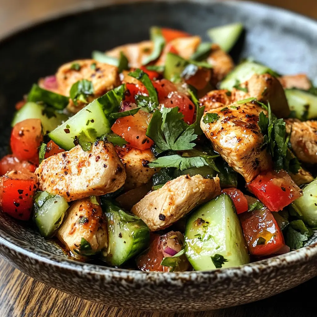 Chicken Cucumber Salad