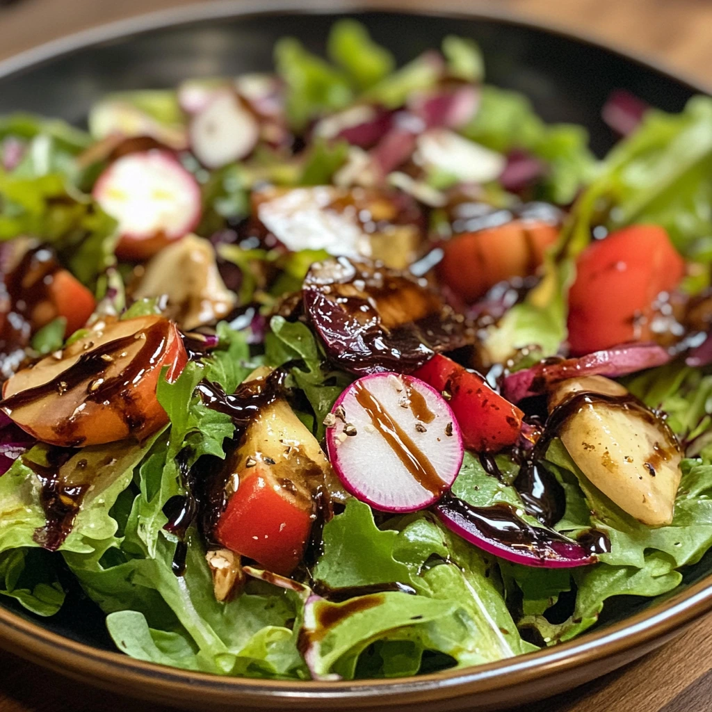 Classic Balsamic Garden Salad