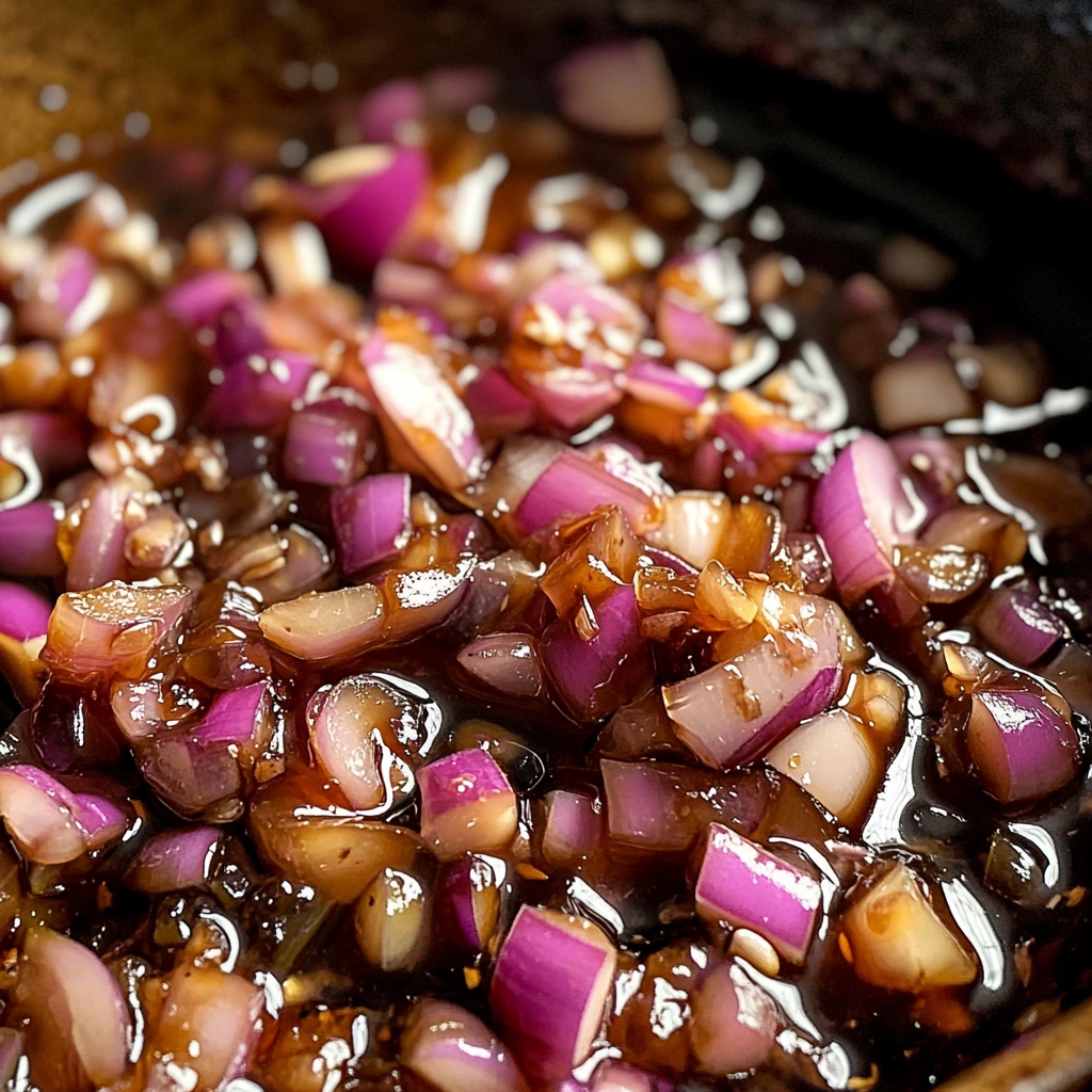 Sweet Balsamic Vinaigrette with Honey and Shallots