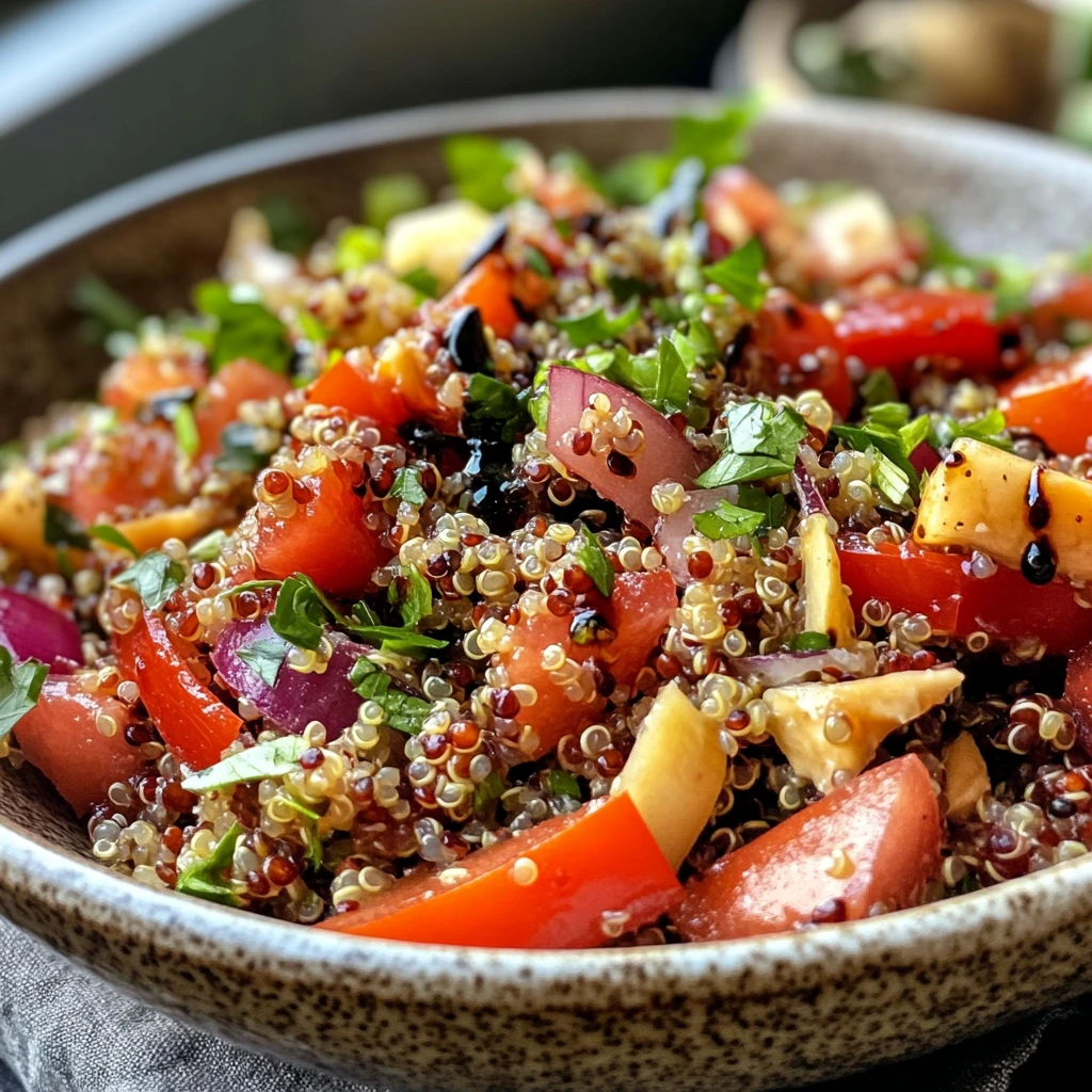 Balsamic Quinoa Power Salad