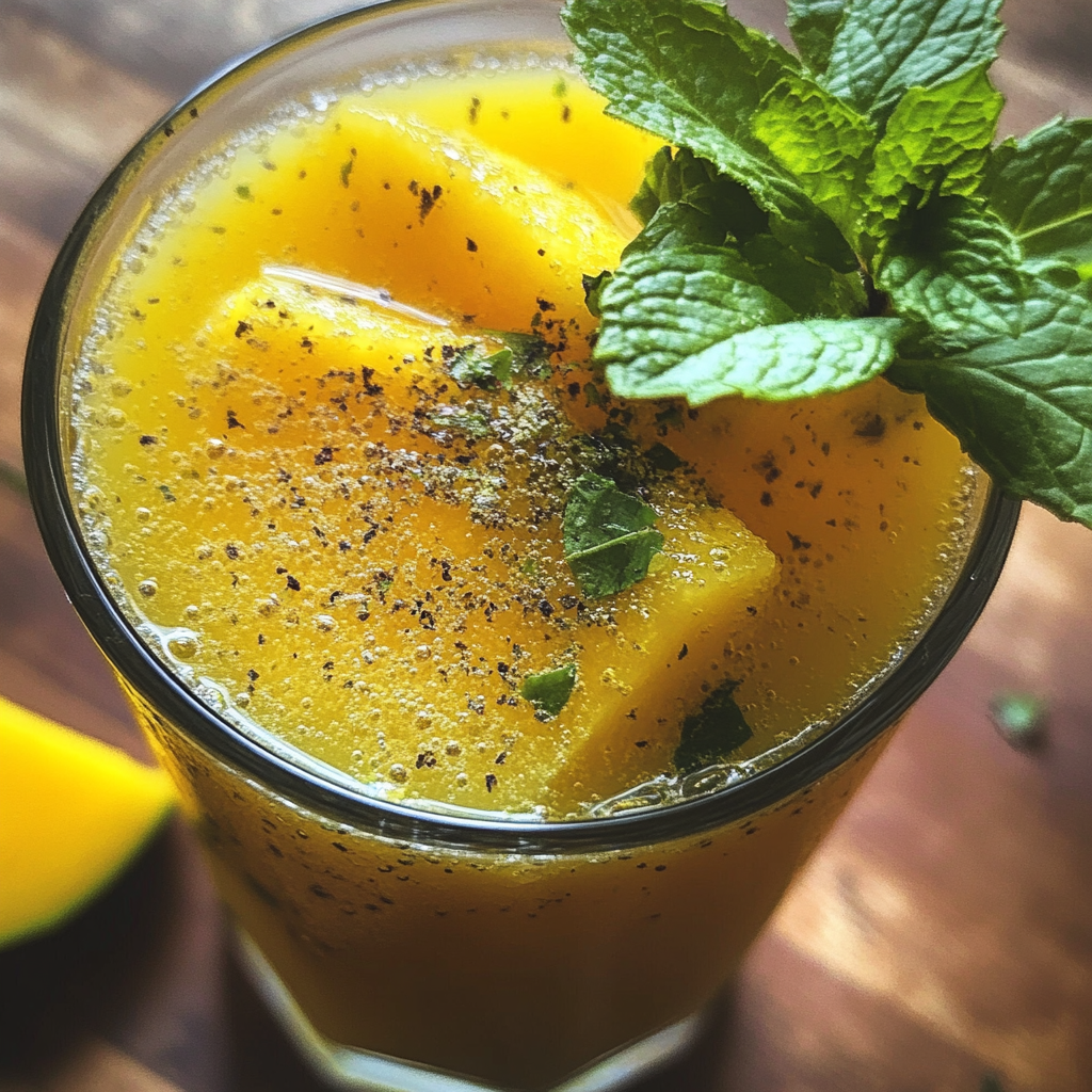 Mango Lime Mint Juice (Non-Alcoholic)