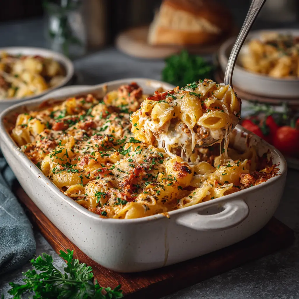 Tuscan Pasta Bake