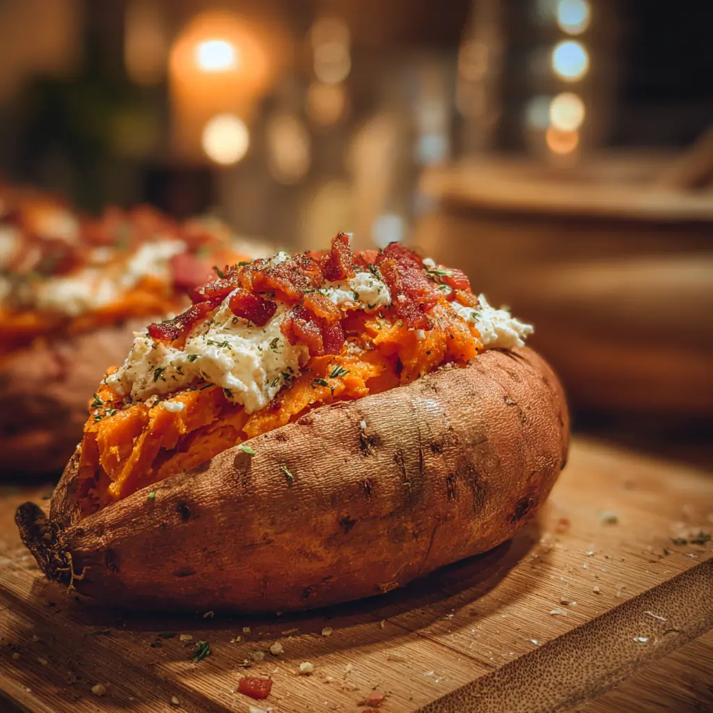4. Breakfast Stuffed Sweet Potatoes