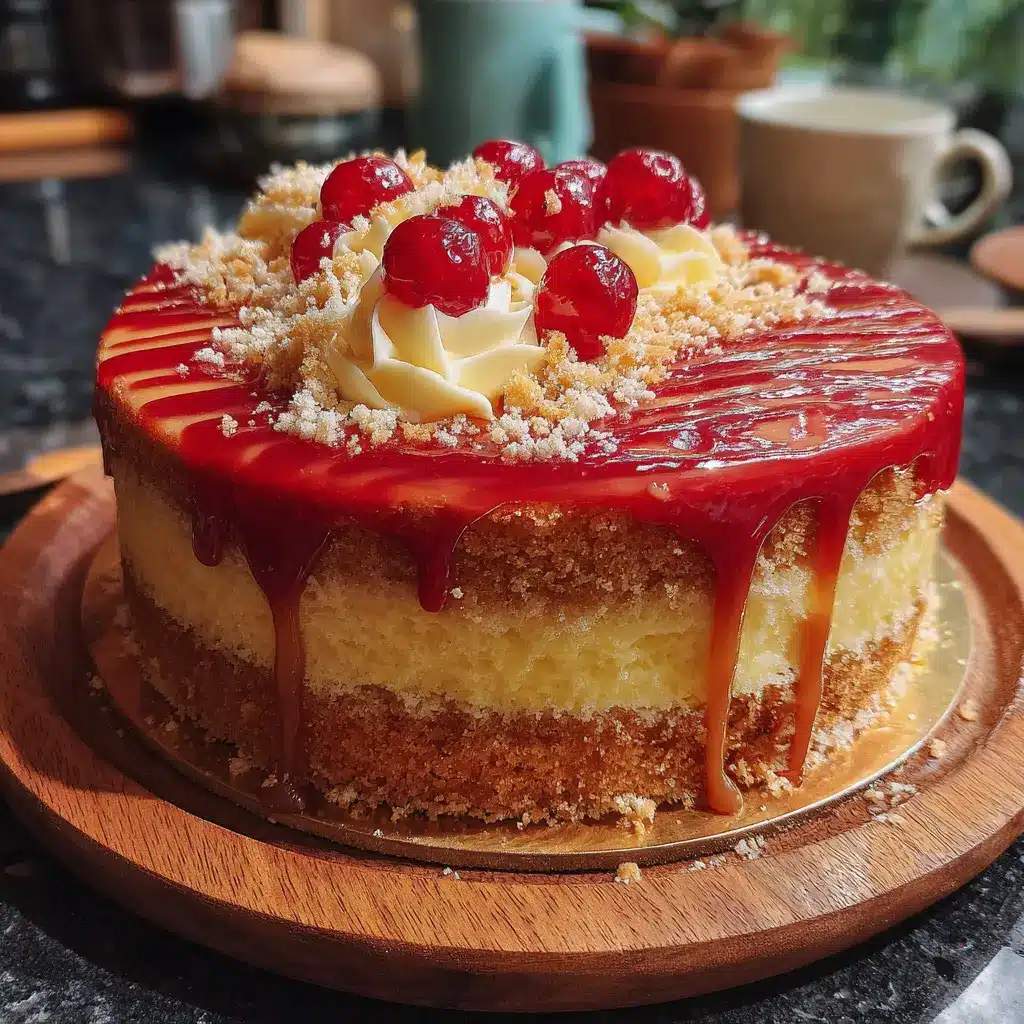 Vanilla Caramel Cake