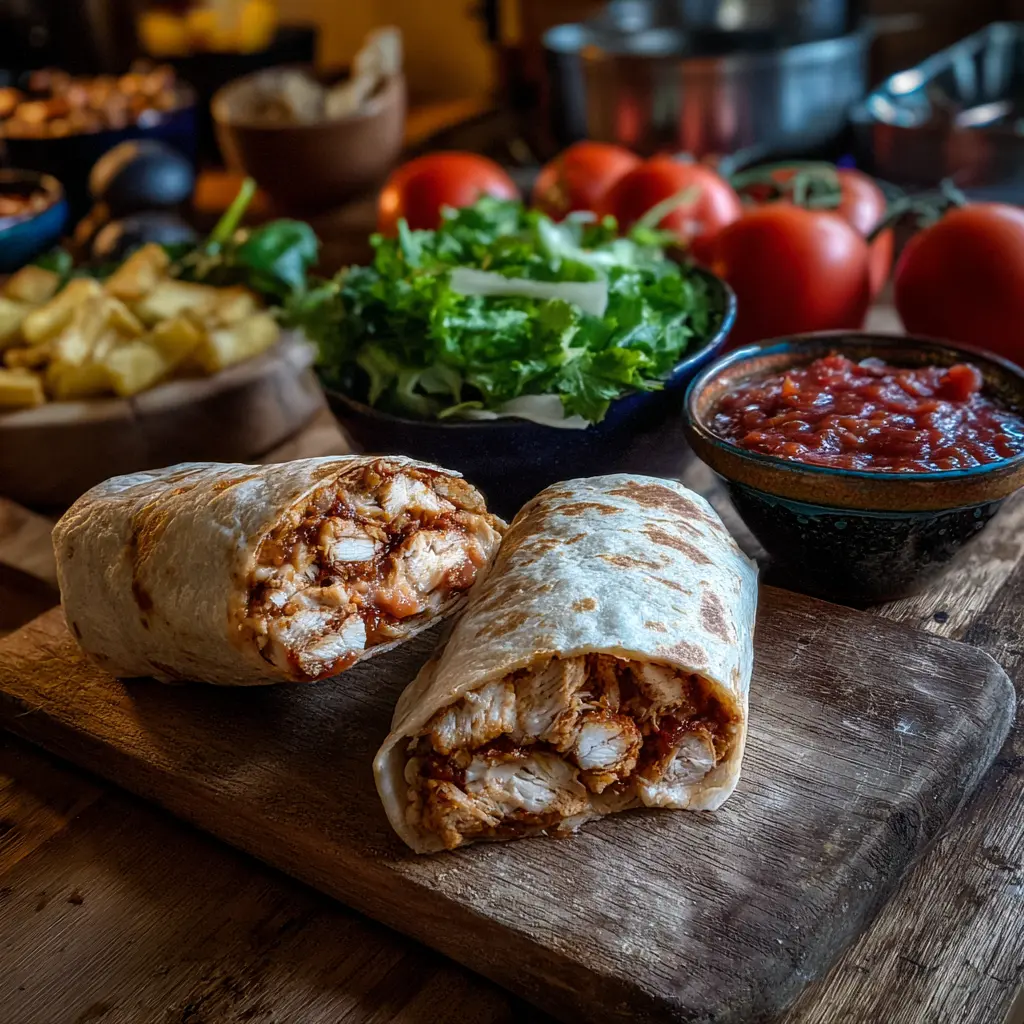 Breakfast Burrito Wrap Station
