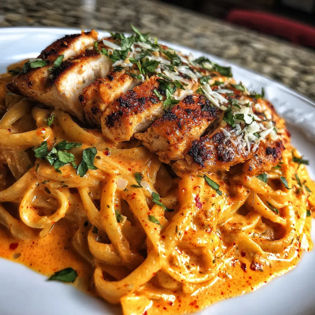 Spicy Cajun Chicken Pasta