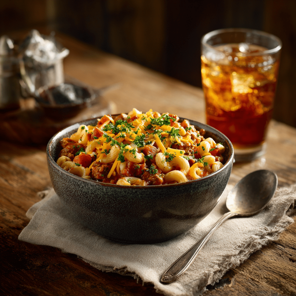 Chili Mac and Cheese