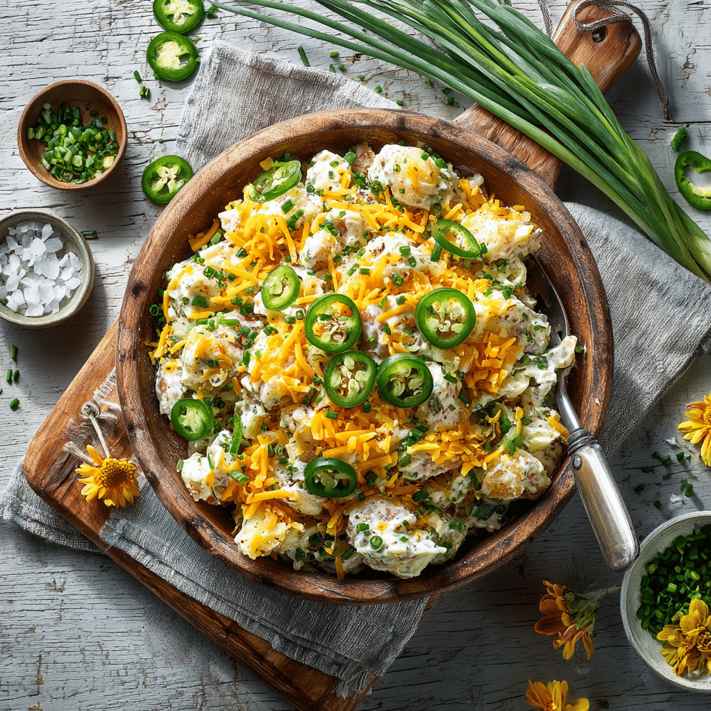 Jalapeno Popper Potato Salad