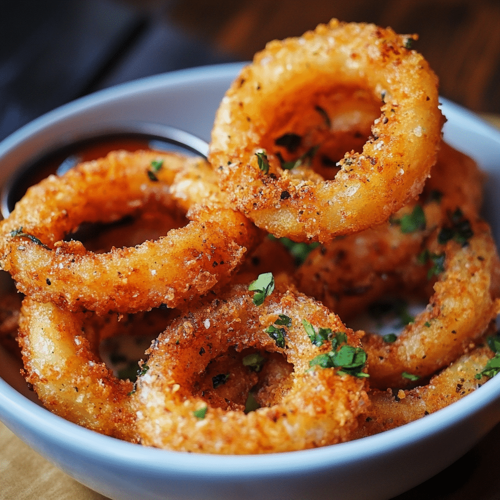 Spicy Onion Rings