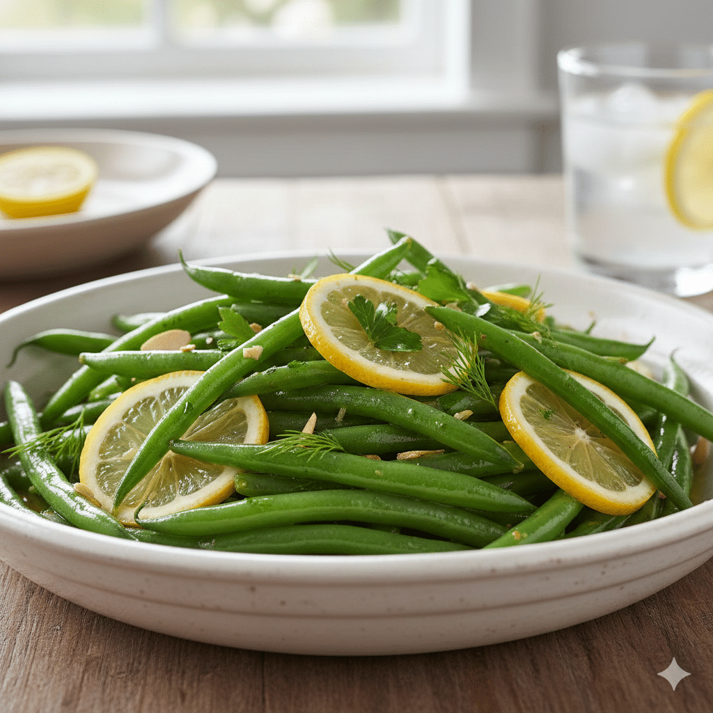 Lemon Green Beans (Fresh & Light)