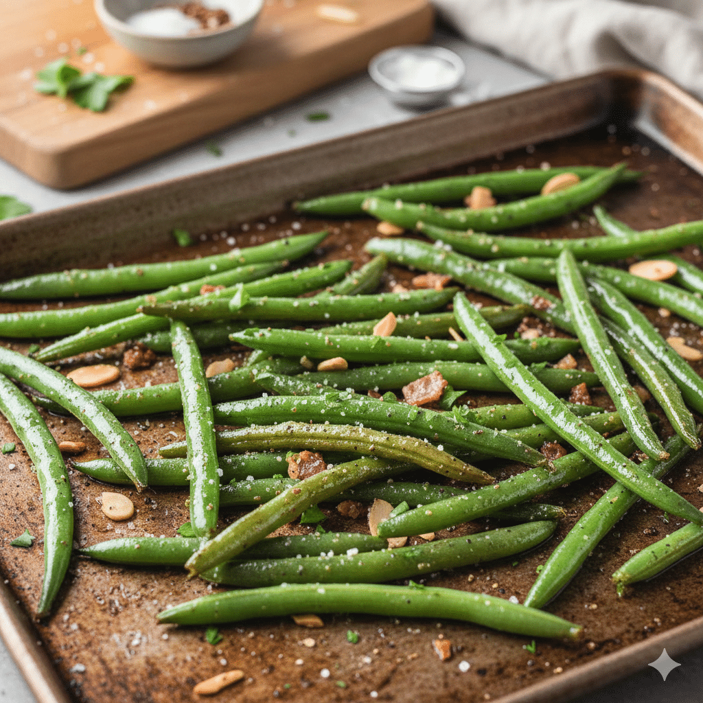 Cheesy Green Beans (Comfort Style)