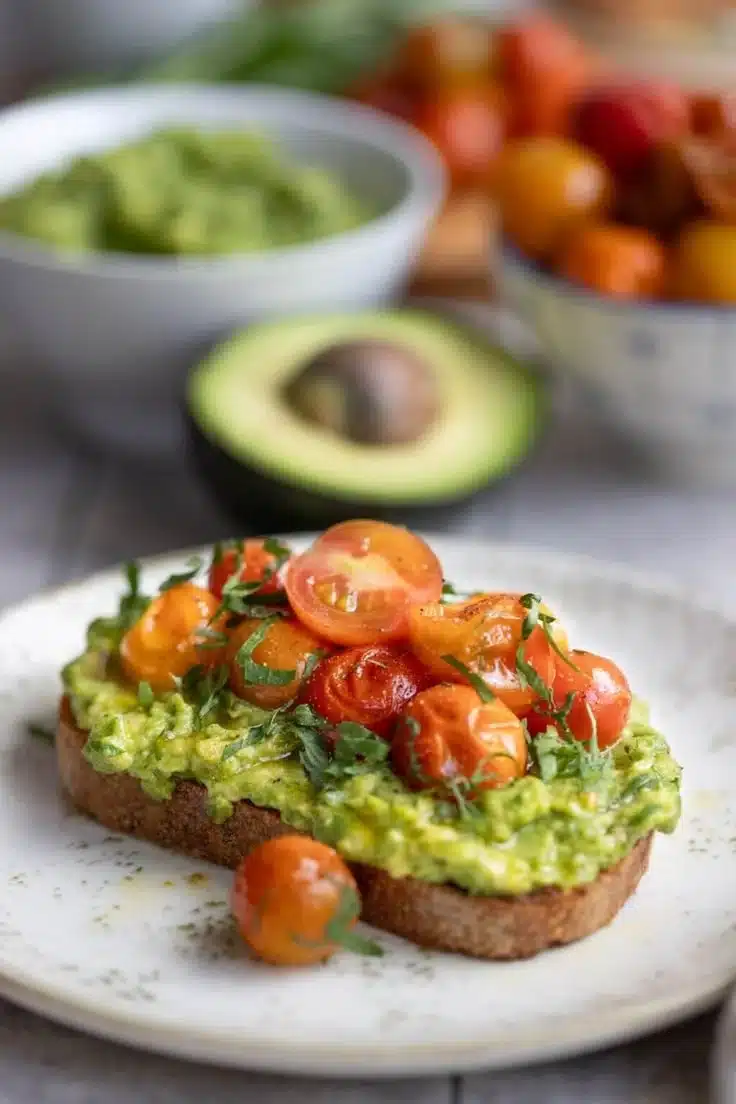 Avocado Toast with Tomato