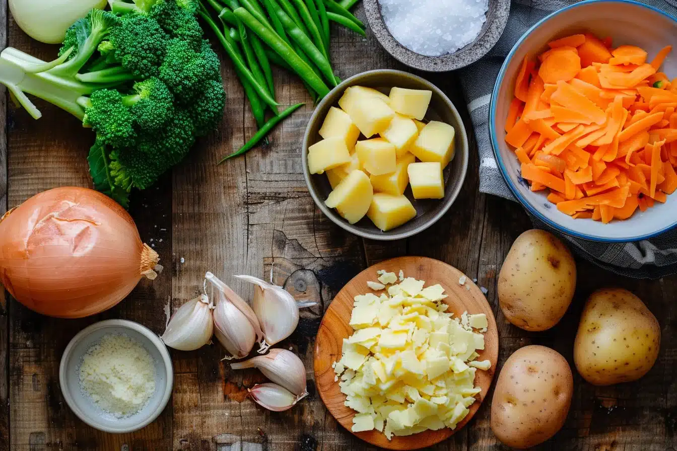 Broccoli Potato Cheese Soup