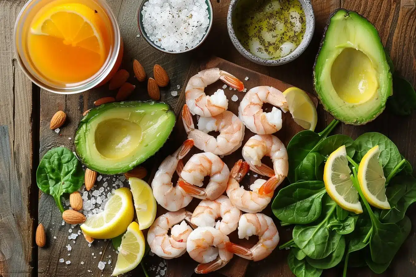 Citrus Shrimp and Avocado Salad