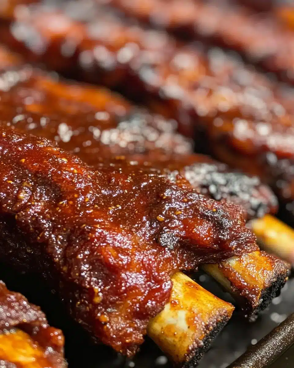 Easy Grilled BBQ Ribs