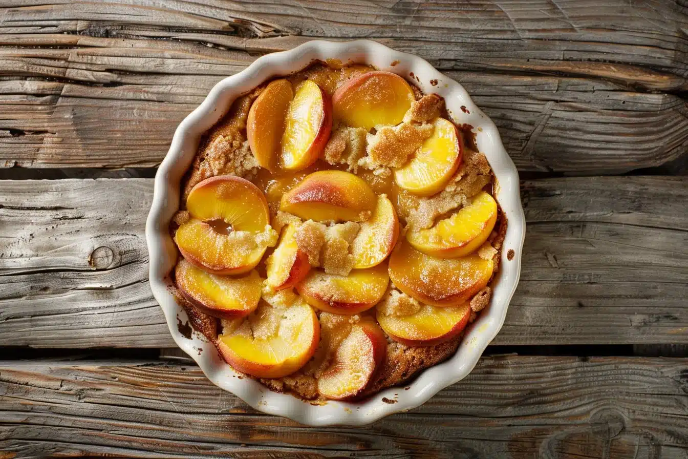 SOUTHERN PEACH COBBLER