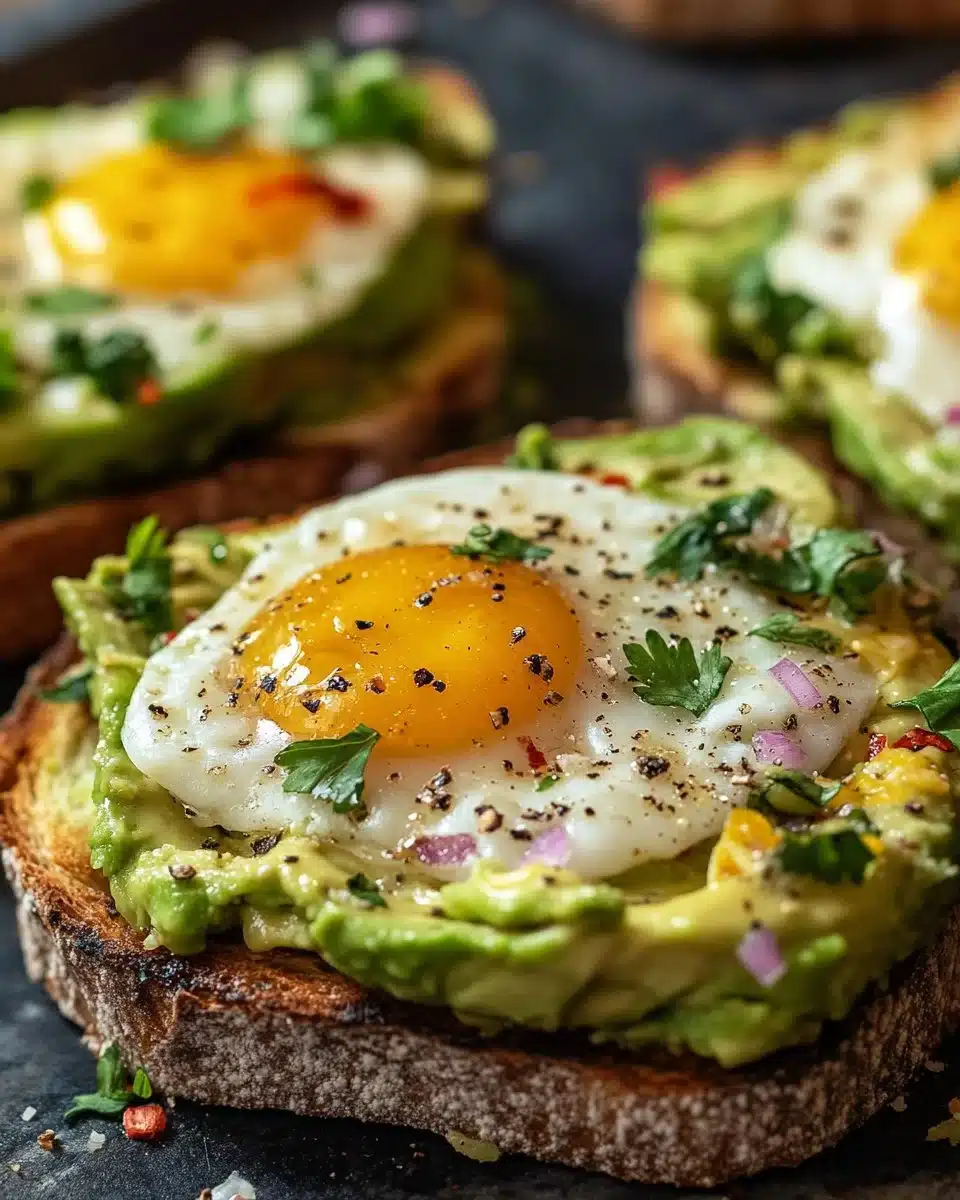 Southwest avocado toast topped with spices and fresh ingredients