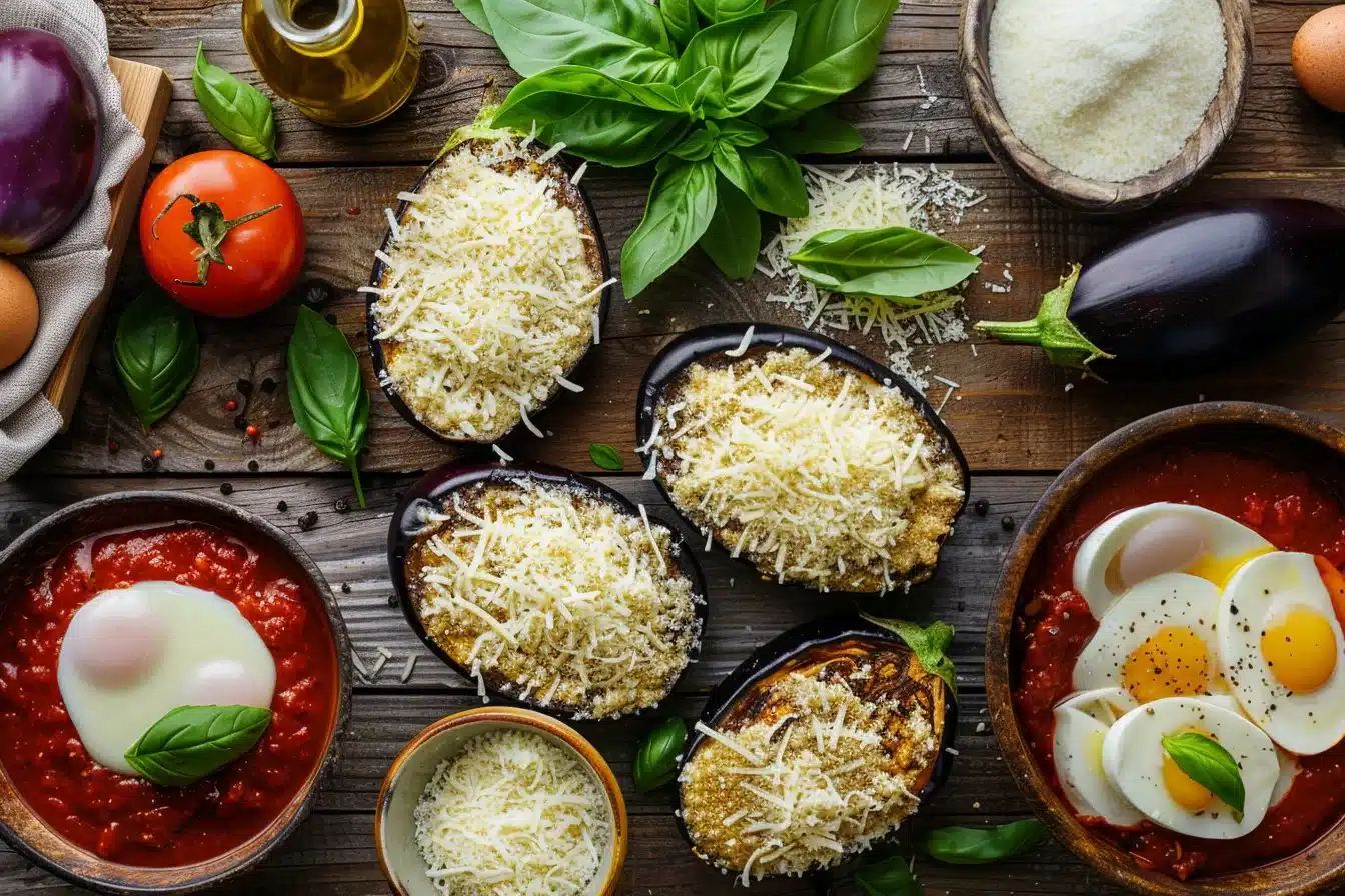 Baked Eggplant Parmesan