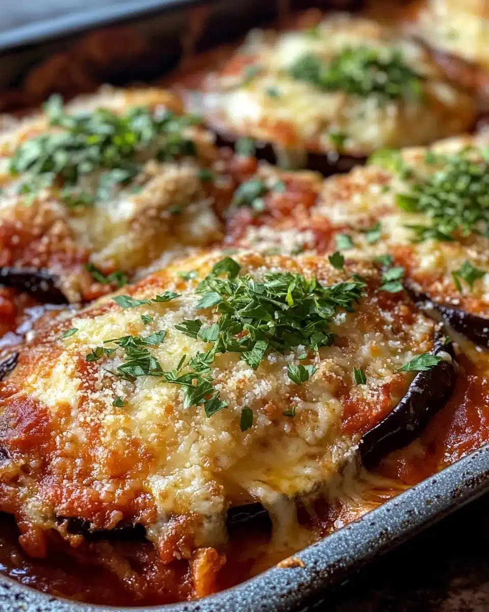 Baked Eggplant Parmesan